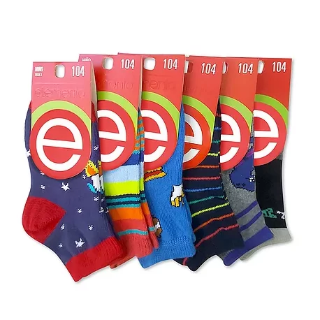 Soquete estampado de niños