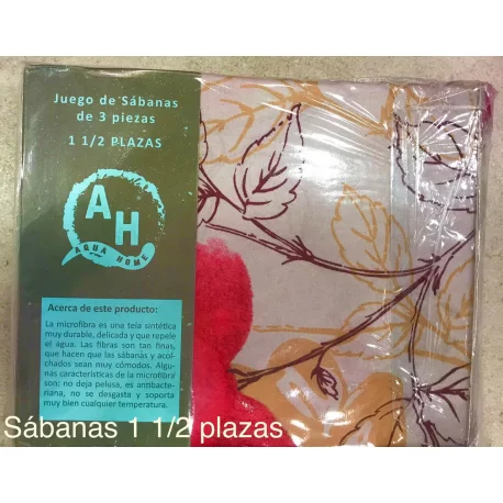 ART 1081 - Juego de sabanas 4 piezas